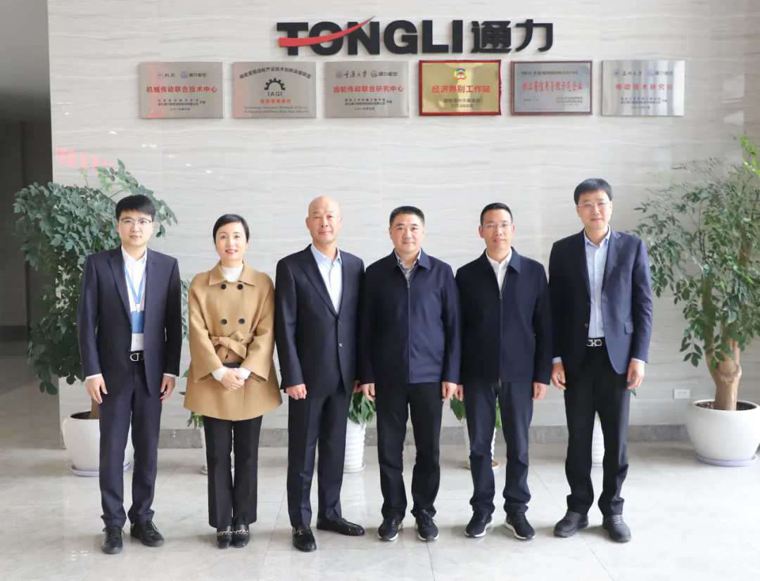 浙江省委統(tǒng)戰(zhàn)部副部長、省工商聯(lián)黨組書記徐國龍一行調(diào)研通力科技