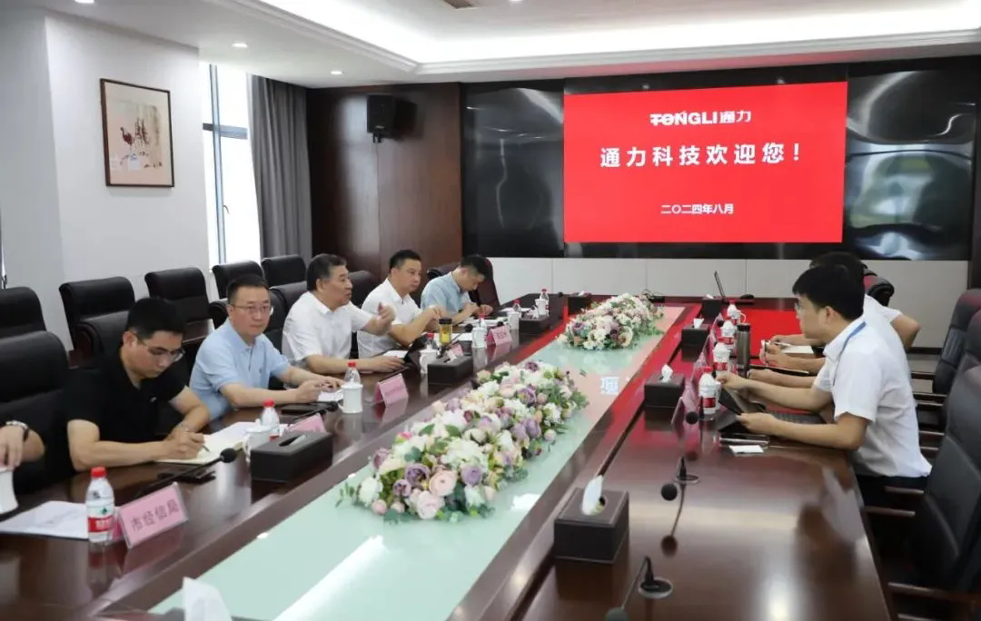 瑞安市委常委、副市長林政洪一行調(diào)研通力科技
